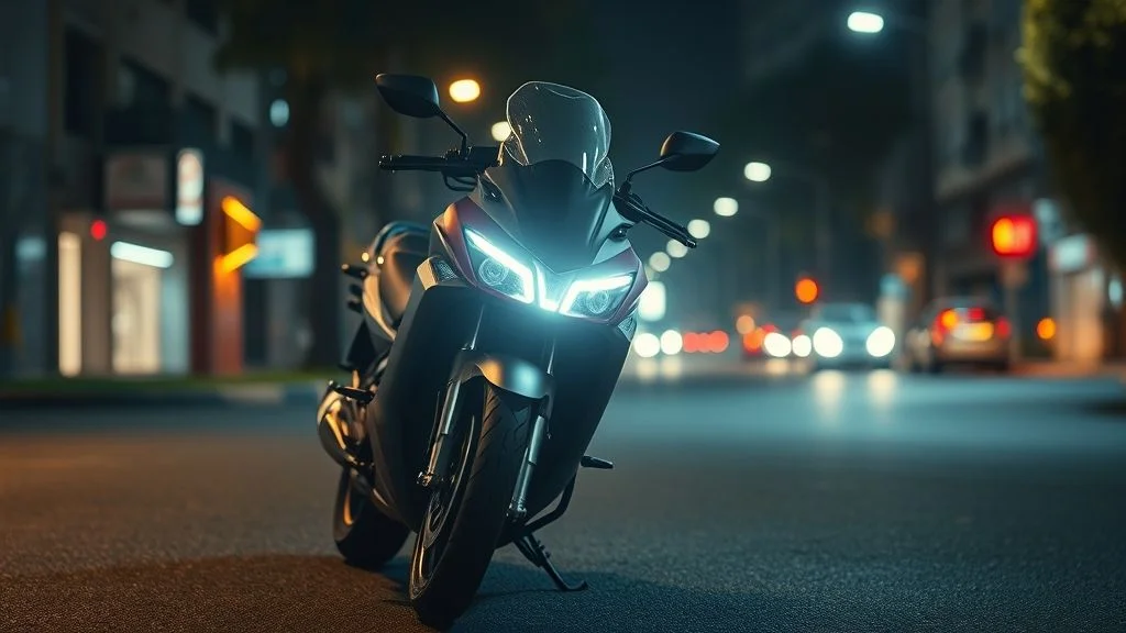 Comprar moto usada com farol de LED vale a pena